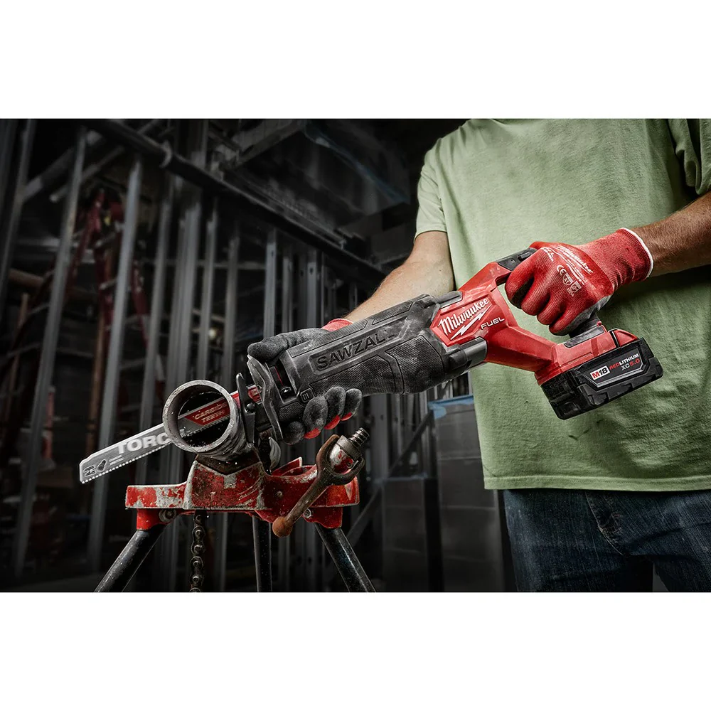 M18 FUEL SAWZALL Reciprocating Saw - 2 Battery XC5.0 Kit - Image 11