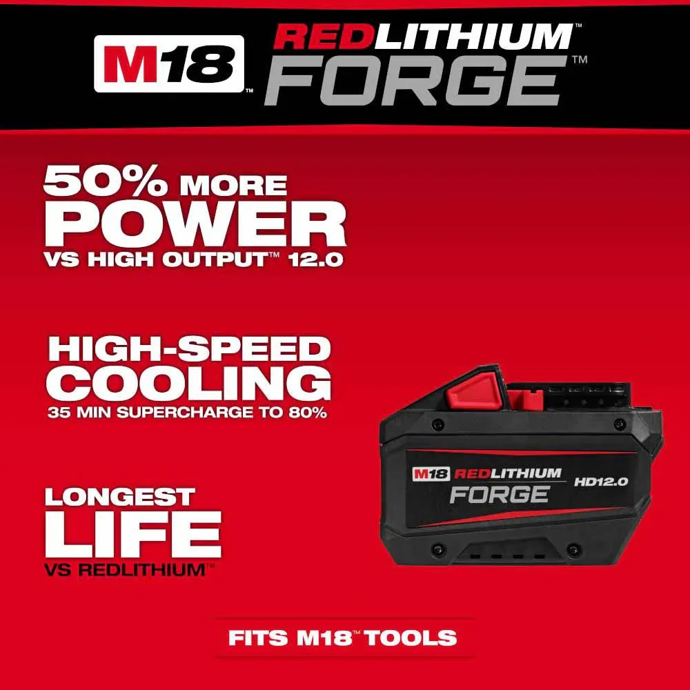 M18 REDLITHIUM FORGE HD12.0 Battery Pack - Image 9