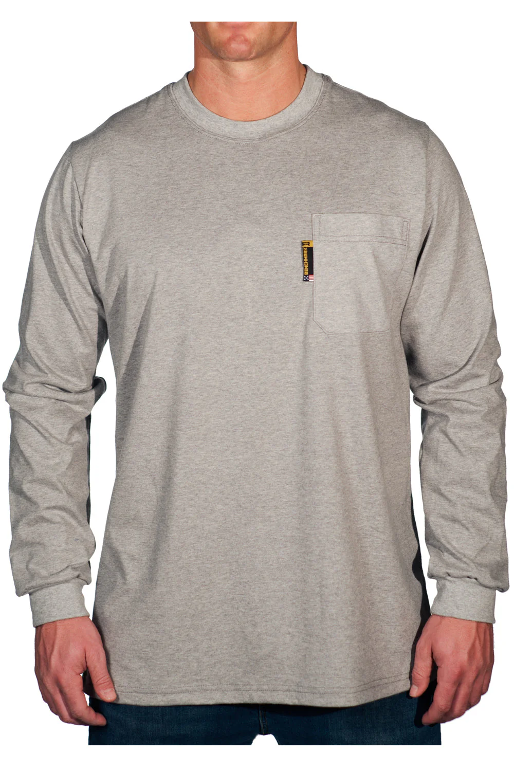 Men's Lightweight Long Sleeve FR T-Shirt - Image 2