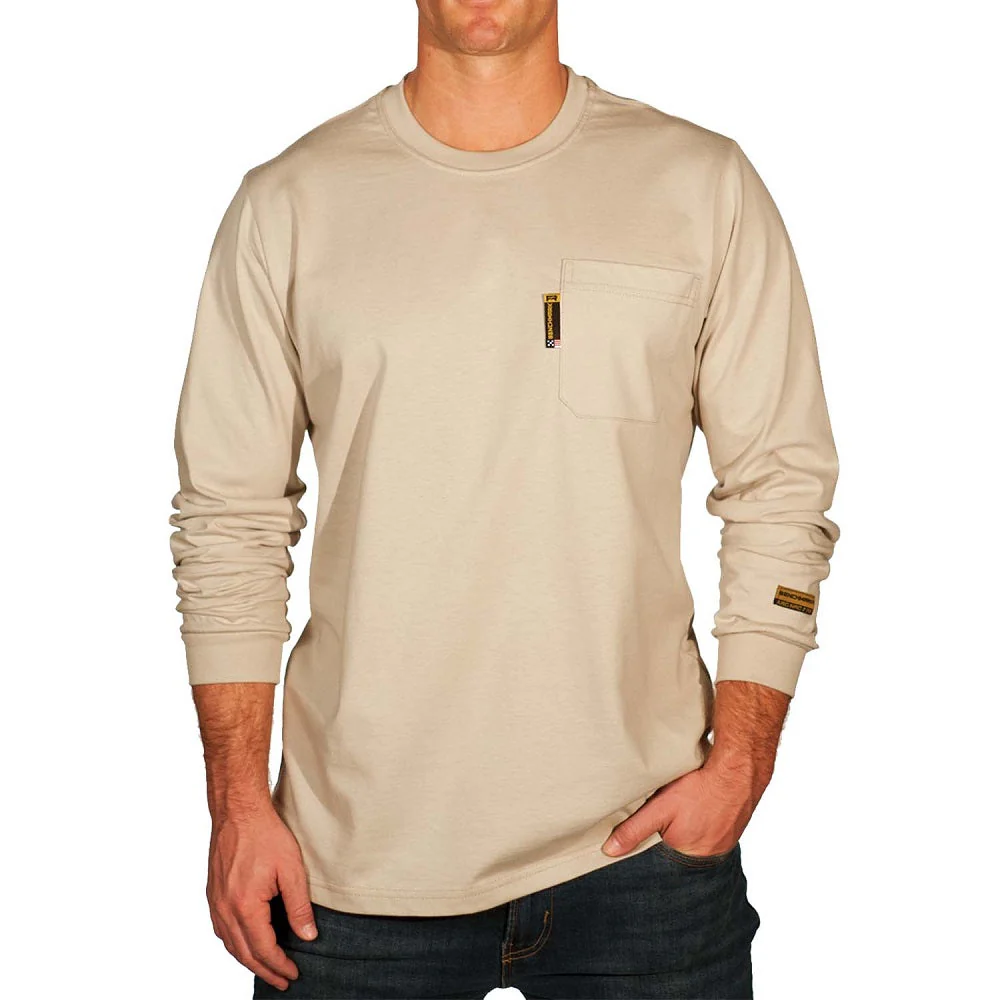 Men's Lightweight Long Sleeve FR T-Shirt - Image 6