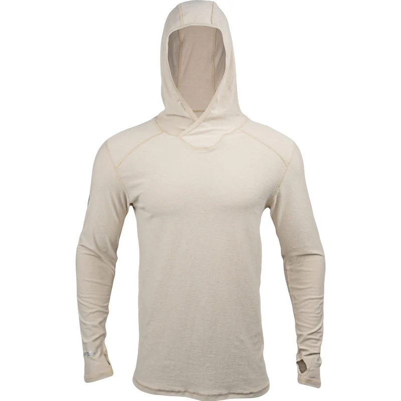 Men's Pro Dry® Tech Long Sleeve FR Shirt with Hood - Image 3