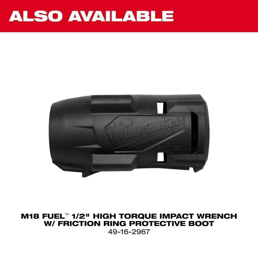 Milwaukee 2967-20 M18 FUEL 1/2" High Torque Impact Wrench w/ Friction Ring - Image 5