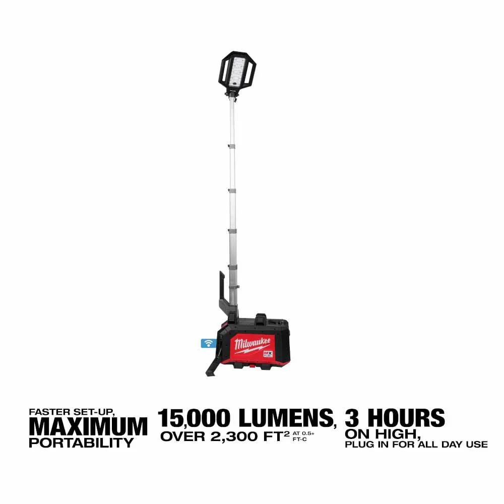 MX FUEL ROCKET Dual Power Compact Tower Light - Image 4