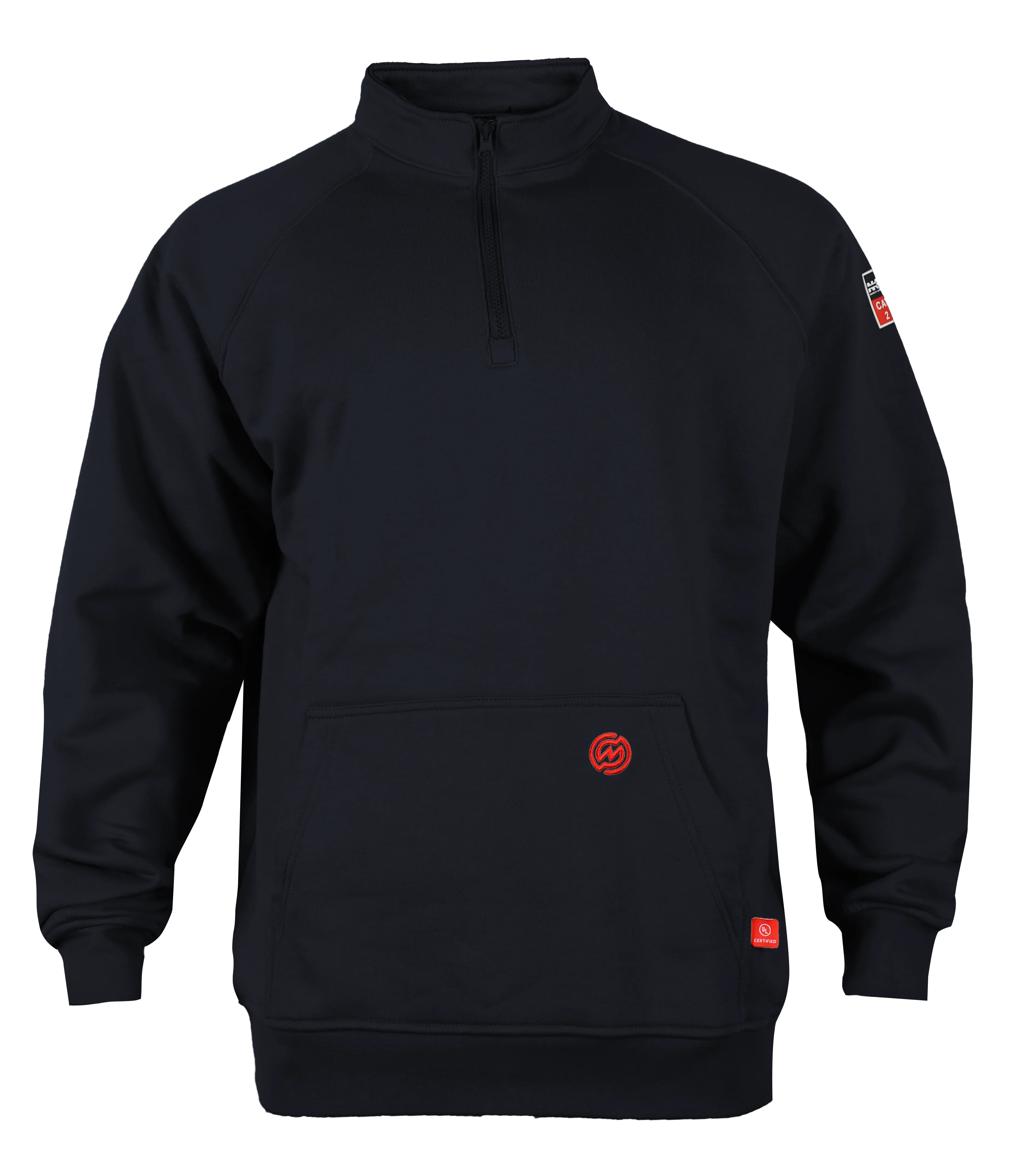 NKE FR 1/4 ZIP SWEATSHIRT - NAVY - Image 2