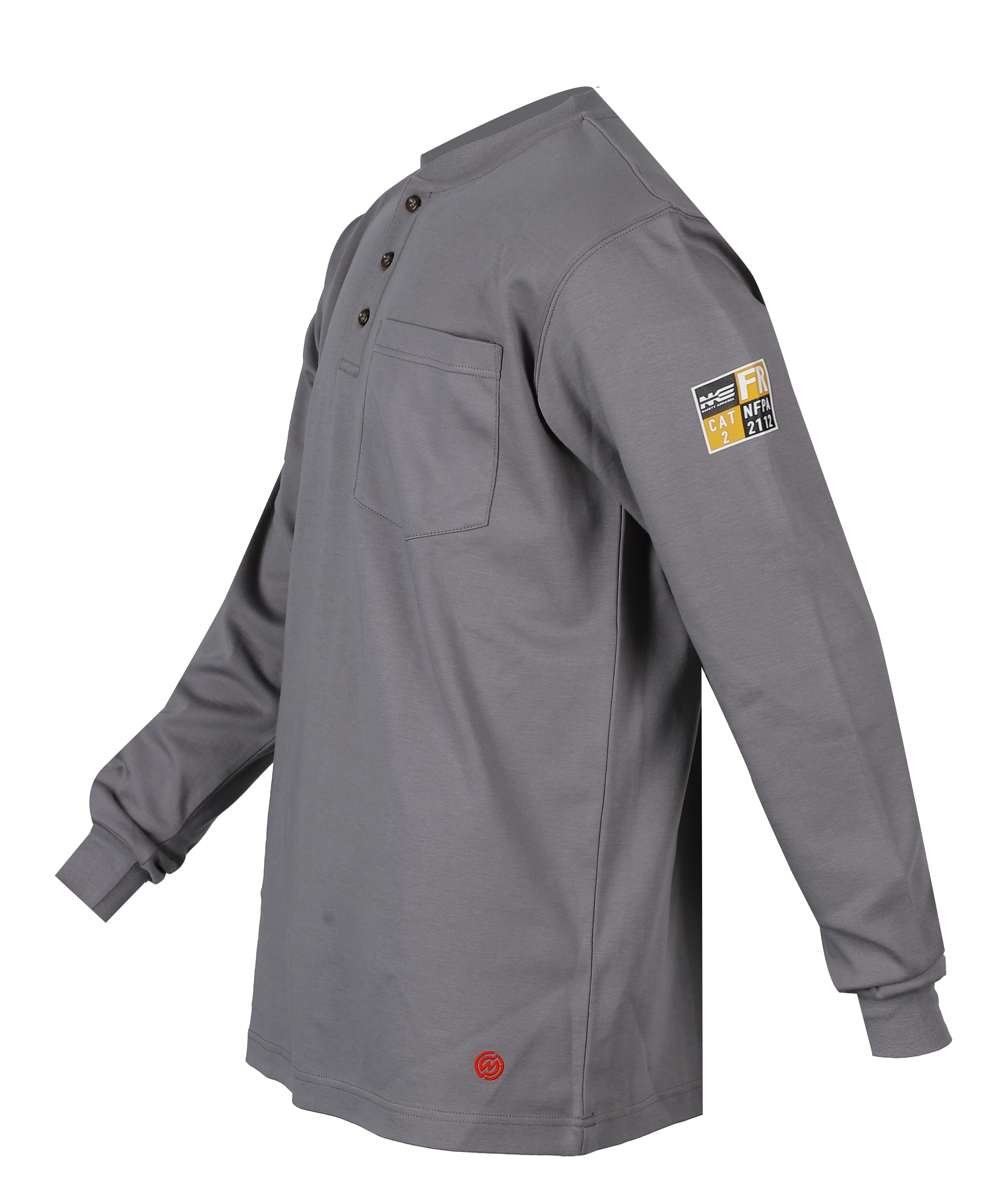 NKE FR HENLEY - GREY - Image 4