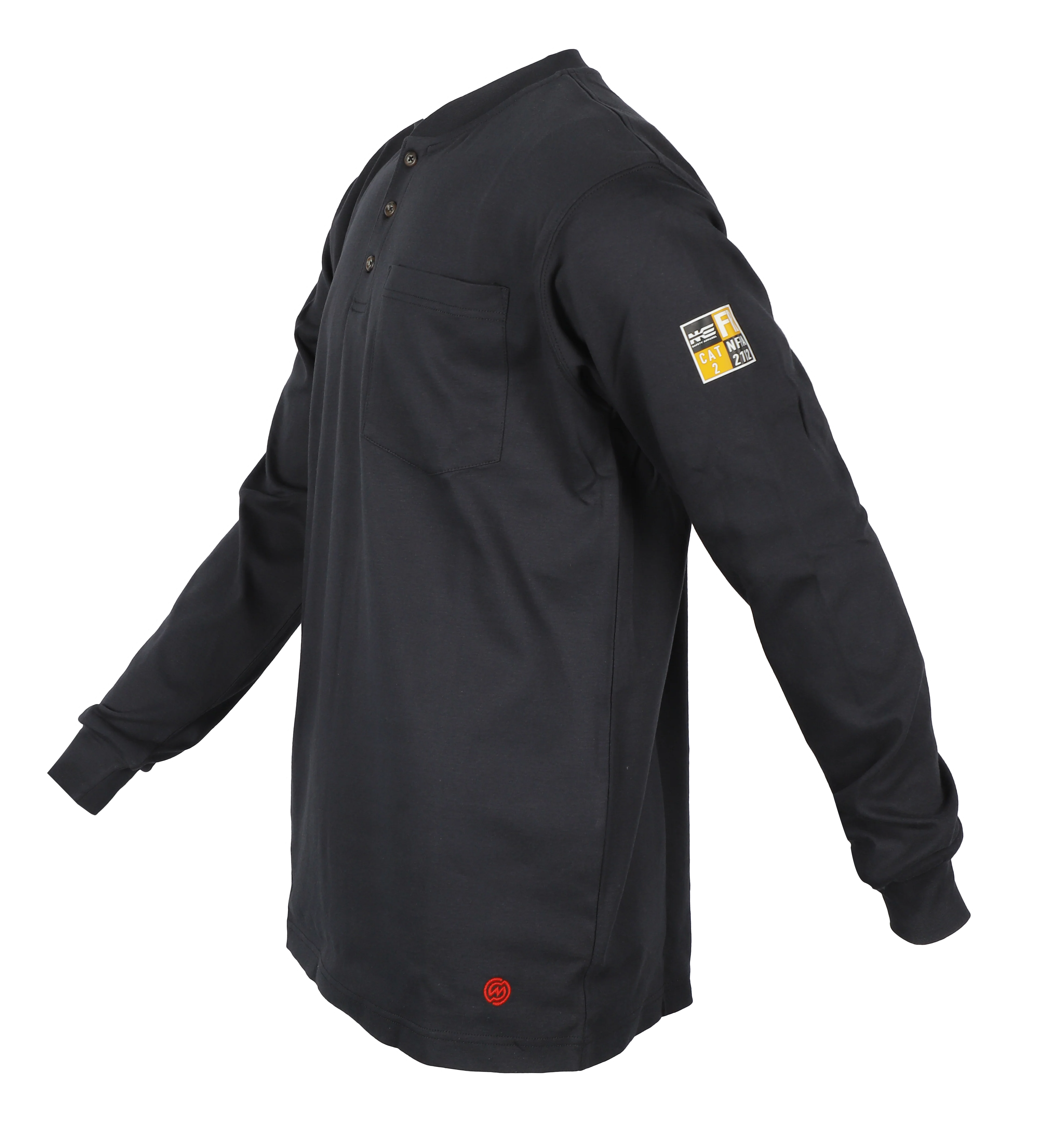 NKE FR HENLEY - NAVY - Image 4