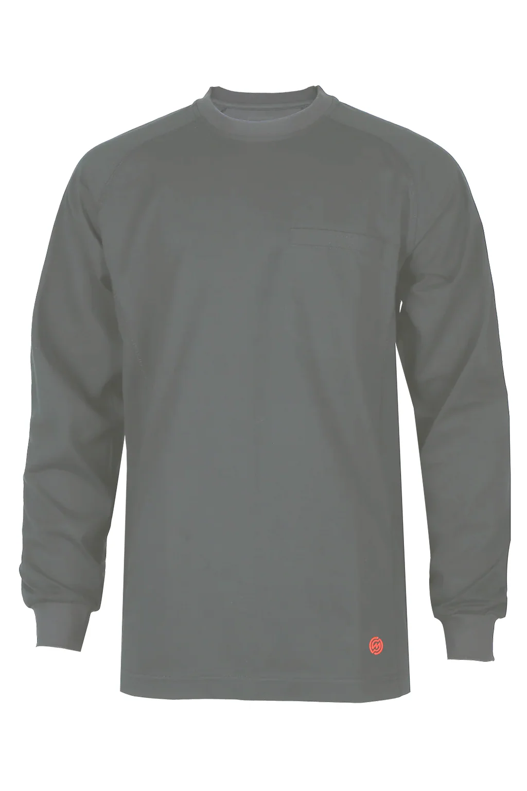 NKE FR LIGHTWEIGHT CREWNECK TEE - GREY - Image 2