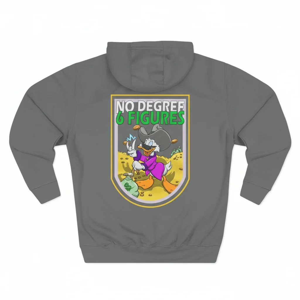 No Degree Duck Hoodie - Image 10