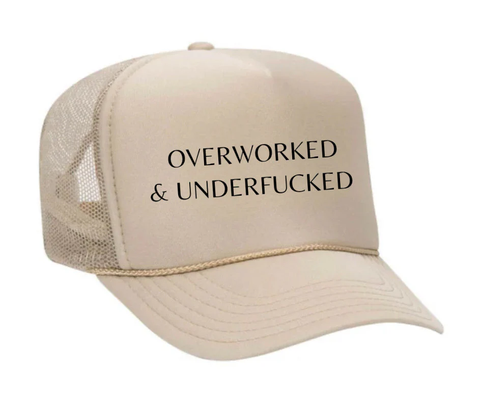 Overworked Trucker Hat - Image 21