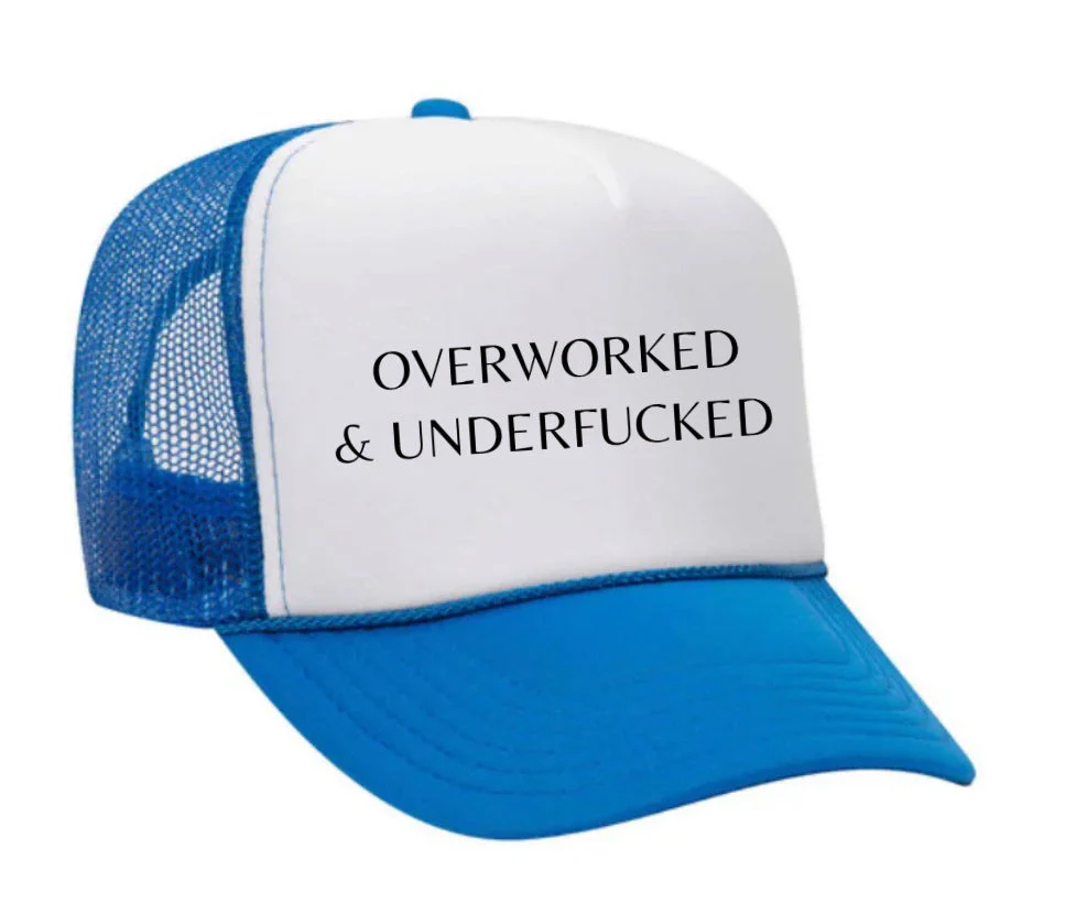 Overworked Trucker Hat - Image 24