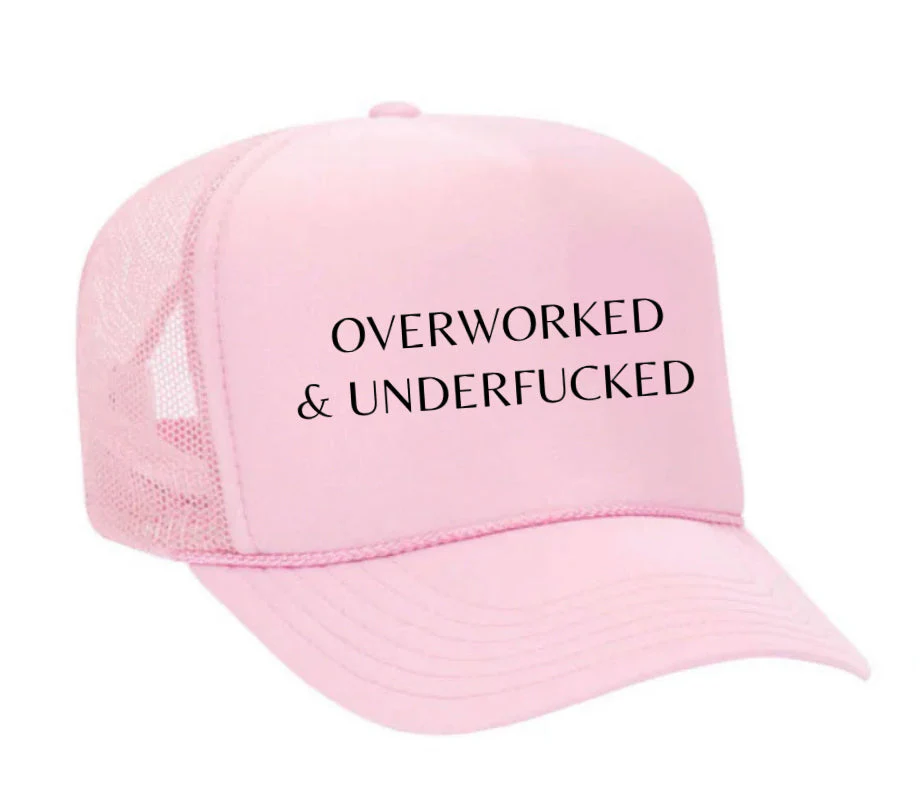 Overworked Trucker Hat - Image 27
