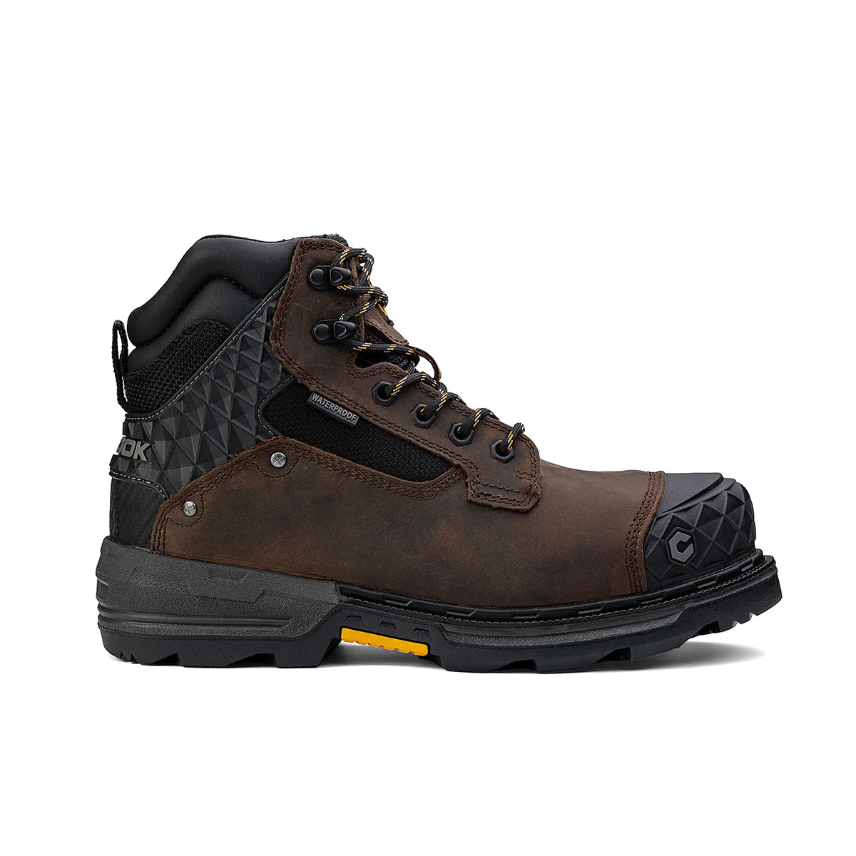 Pallet Jack 6" Composite Toe Waterproof Work Boot – Brown - Image 7