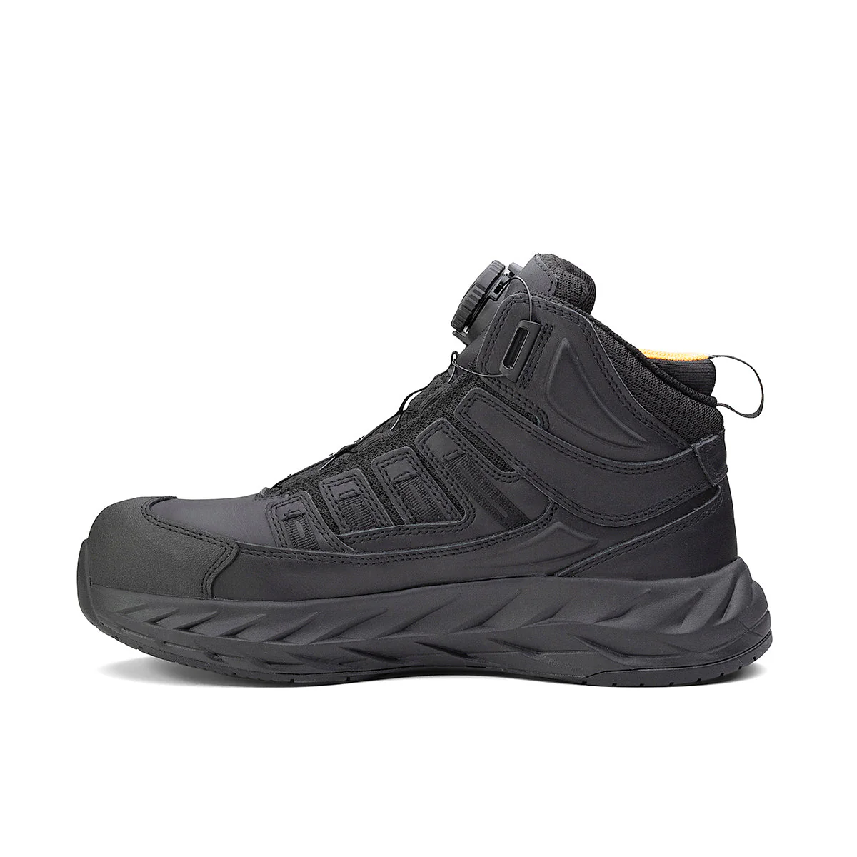 Pro Safety Mid 6" Composite Toe Work Boot – Black - Image 2