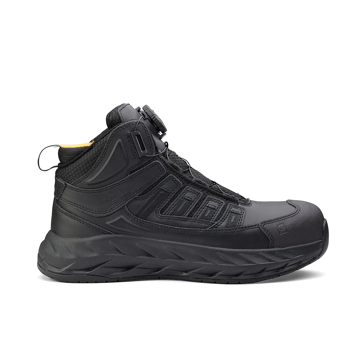 Pro Safety Mid 6" Composite Toe Work Boot – Black - Image 6