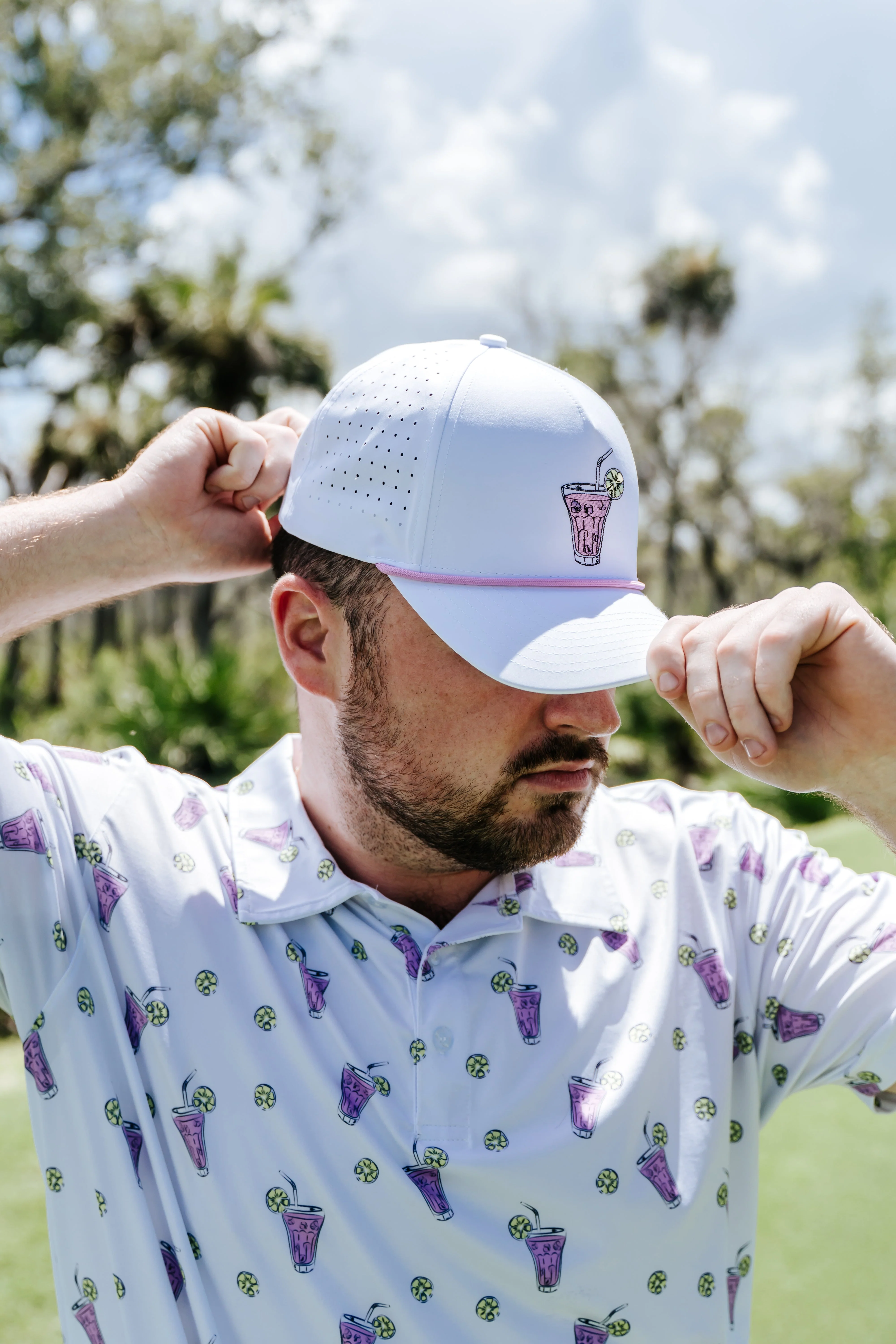 Purple Drank White Hat - Image 2