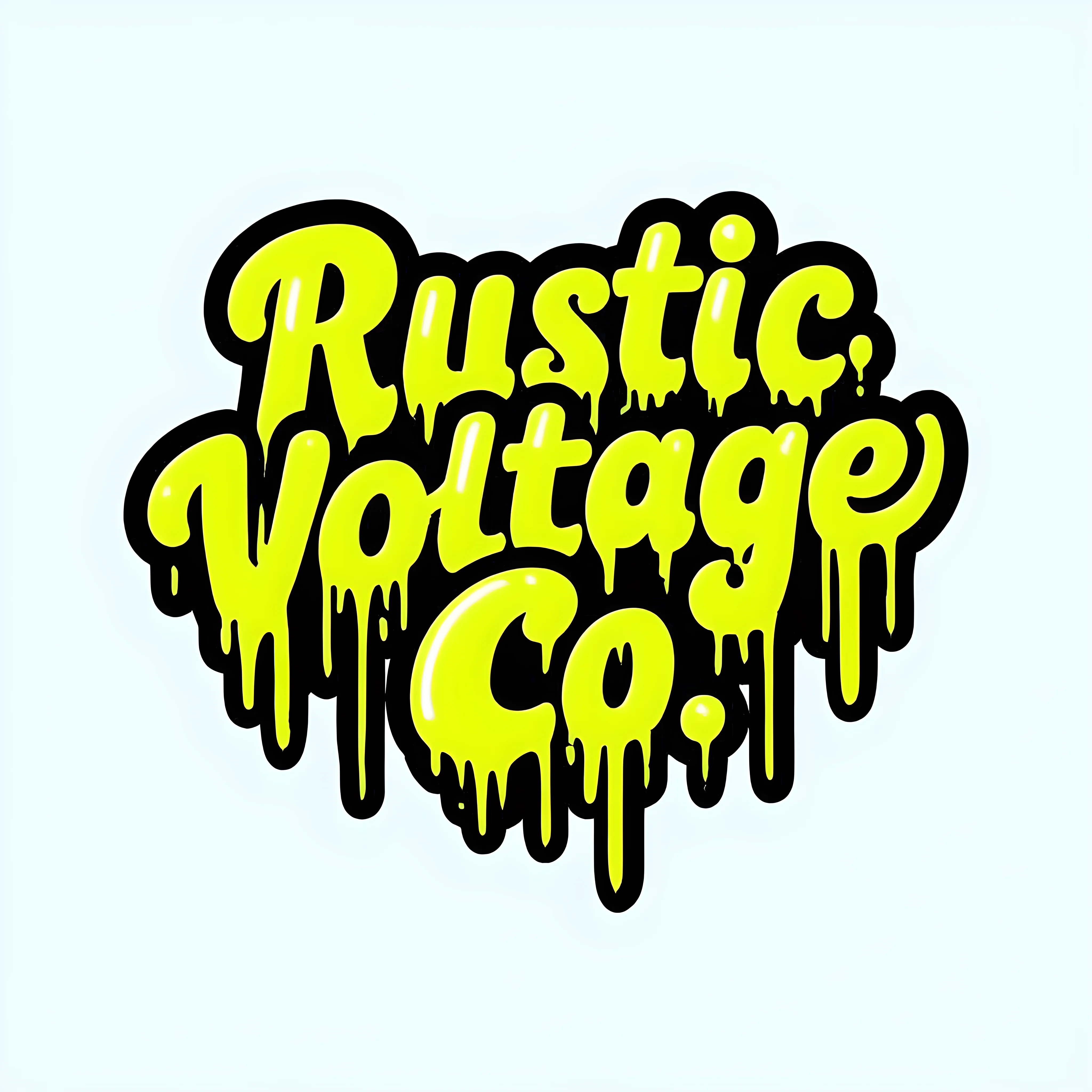 Rustic Voltage sticker
