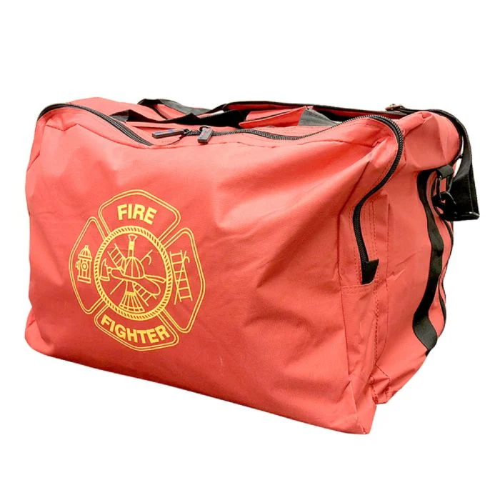 Safety Main Deluxe Firefighter Gear Bag, Red, 1 Each - Image 2
