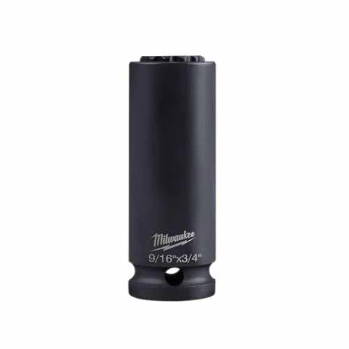 SHOCKWAV Impact Duty 9/16 & 3/4 Lineman's 2-in-1 12 Point Socket