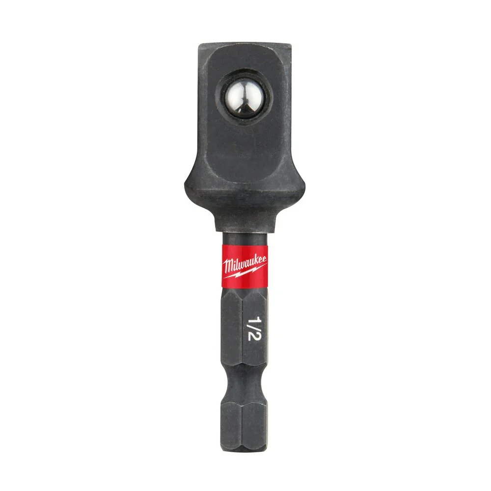 SHOCKWAVE  1/4 in. Hex to 1/2 in. Square Socket Adapter