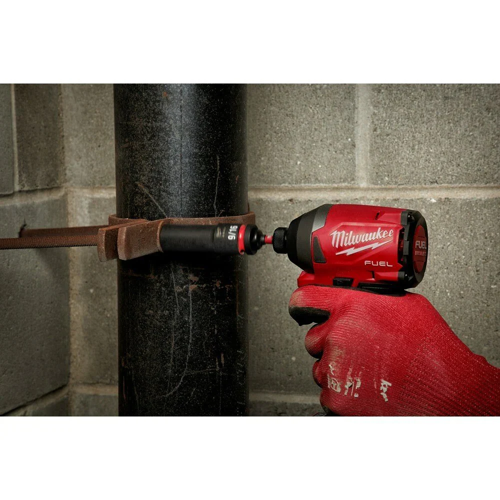 SHOCKWAVE  1/4 in. Hex to 1/2 in. Square Socket Adapter - Image 4