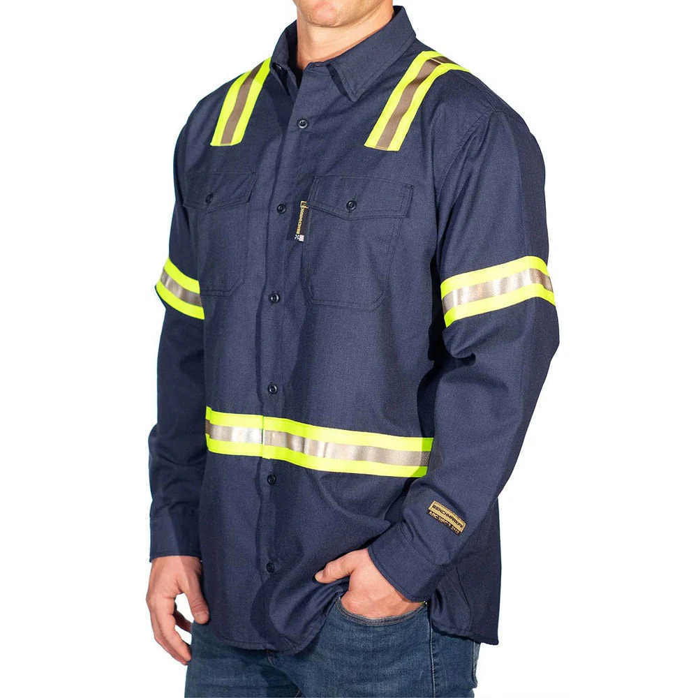 "Silver Bullet" FR Shirt with YSY Reflective Striping - Image 2