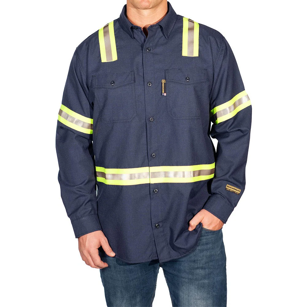 "Silver Bullet" FR Shirt with YSY Reflective Striping - Image 3