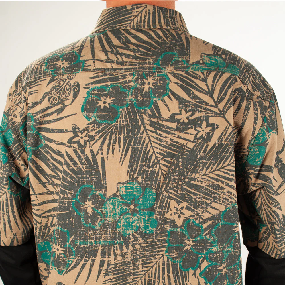 Tropic Camo Beige FR Hawaiian Shirt - Image 6