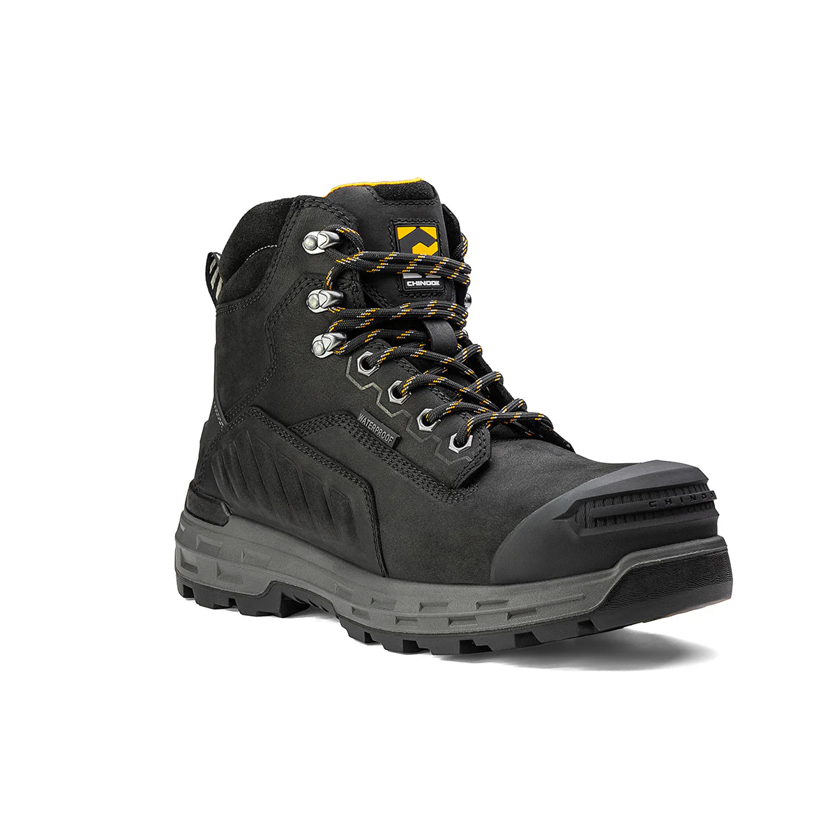 Wildwood 6” Waterproof Composite Toe Black Boot - Made in USA - Image 4